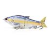 Luya Bait Soft Tail Two-Section Vib Fishing Simulation Bait S-Shaped Swimming Bait Luya Abs Plastic Fishing Gear