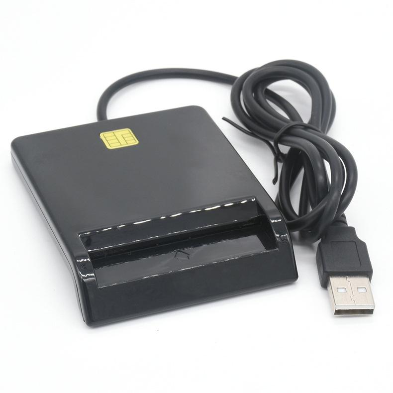 Умный USB-кардридер Type-C для банковских, удостоверяющих личность, SIM, IC, ATM и CAC карт