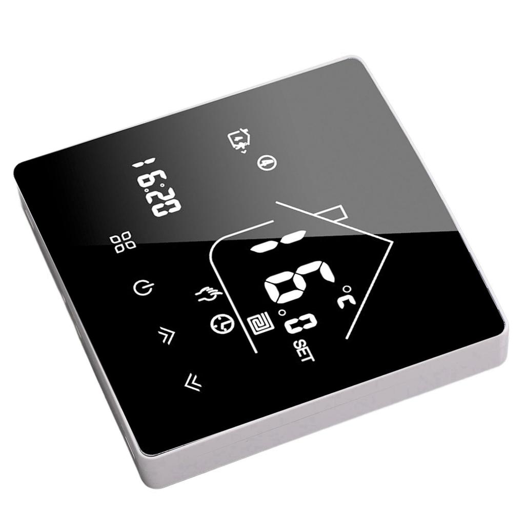 Digital Thermostat App Voice Control LCD Touch Screen Intelligent Electric Heating Temperature