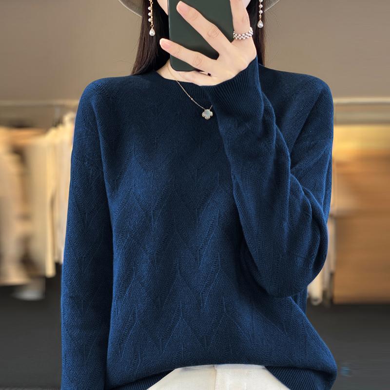 Women Sweater MODERN NEW SAGA Winter Warm Wool Sweaters Knitted Pullover Autumn Female Jumper Knit Top