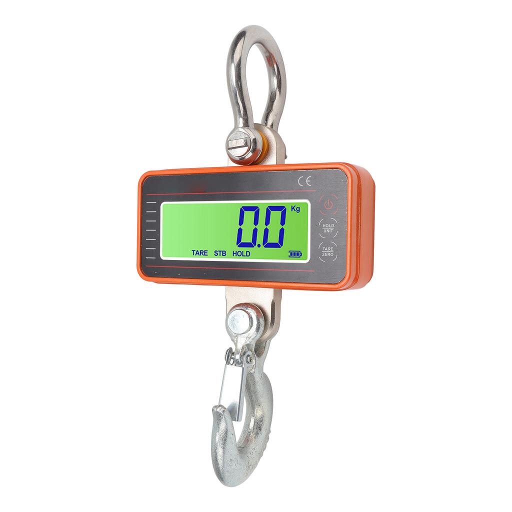 Electronic Crane Scale Wireless Remote Control Scale High Accuracy Handheld Digital Hanging Scale 500Kg
