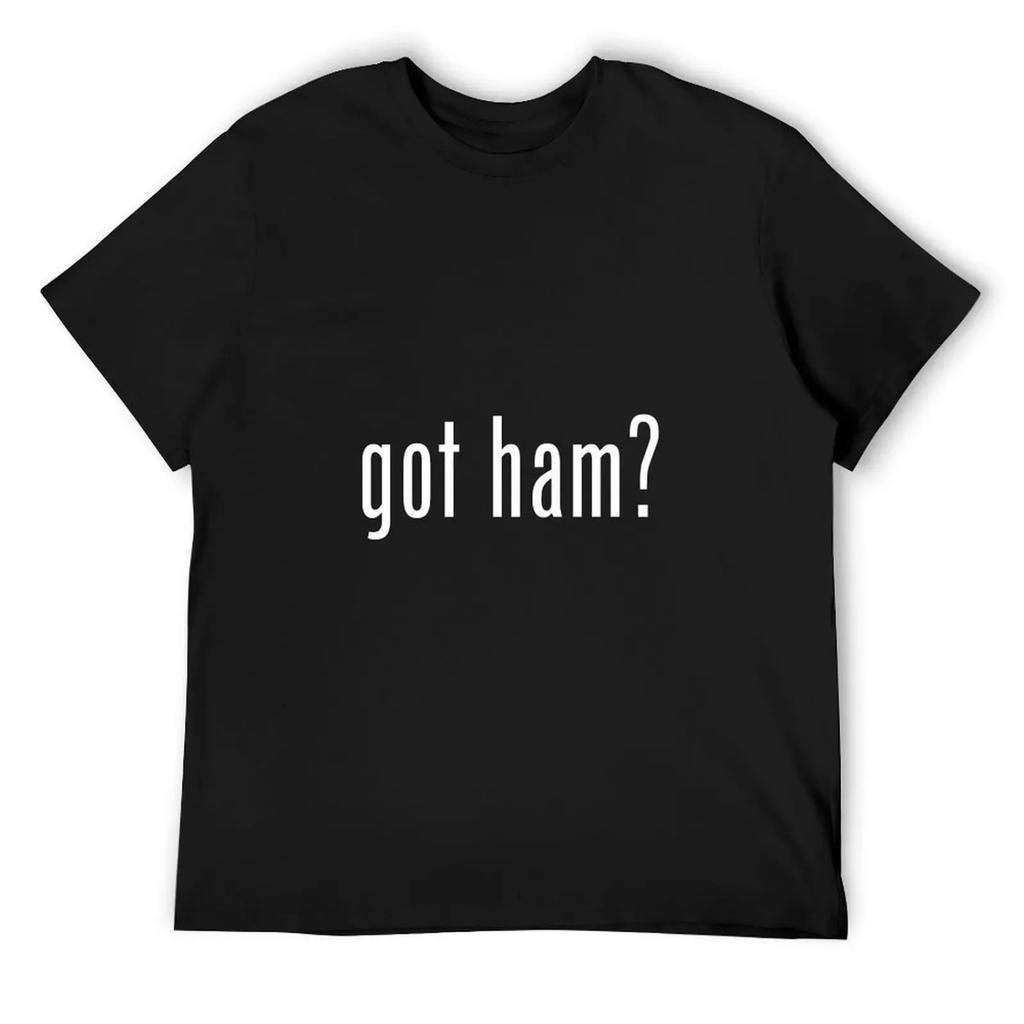 GOT HAM_' PUN ART T-Shirt vintage anime shirt new gifts and t-shirts plus sizes sports fans Men's t-shirt