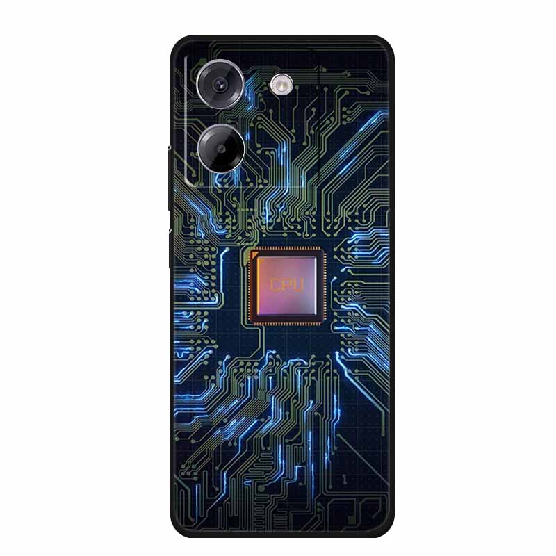 Для Xiaomi Poco M7 Pro 5G Чехол M7Pro Coque Черный Силиконовый Мягкий Задний Чехол Для Poco M7 Pro Чехол Для Телефона PocoM7 Pro Funda 6.67"