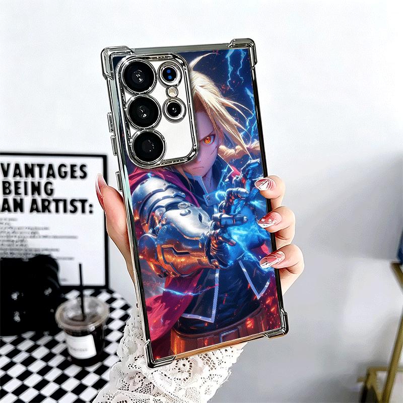 F-ullmetal A-Alchemist Аниме Покрытие Чехол для телефона Для Samsung Galaxy S24 S25 FE S26 Edge S23 Ultra S22 S21 Plus S20 Противоударный Aira