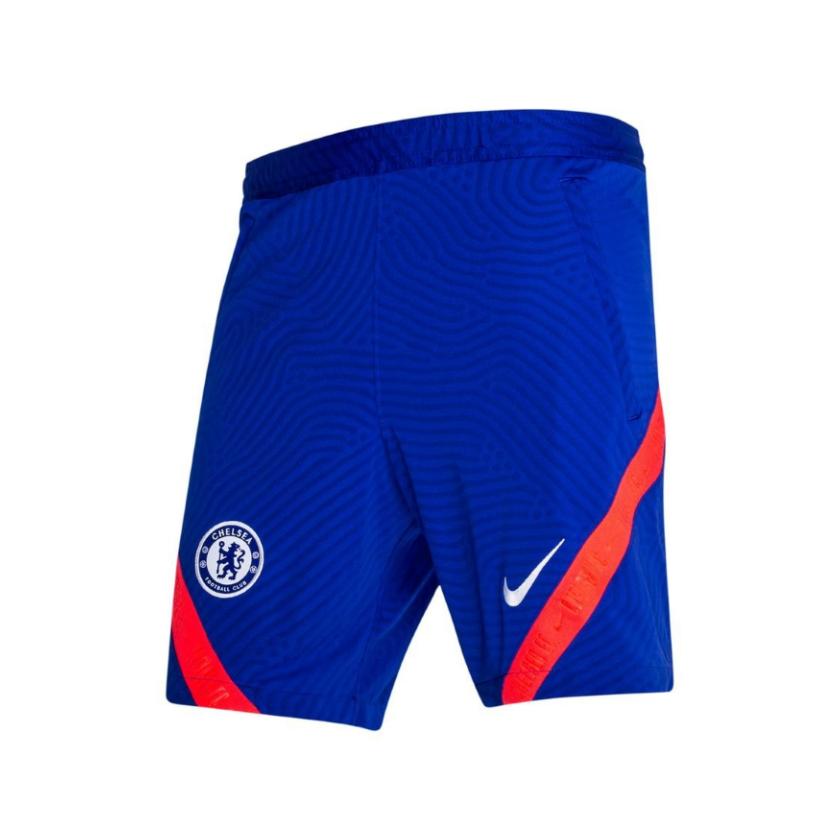 Nike Strike Удобные Повседневные Спортивные Футбольные Брюки Челси 20/21 Мужские низ Синий CK9607-471