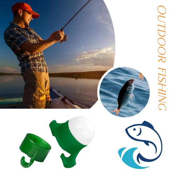 Световой сигнал для ночной рыбалки, супер яркий чувствительный, простая установка, сигнализация для рыбалки поклевки, умный светильник-напоминание, аксессуары для рыбалки