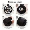 Rope-drawing Cosmetic Bag Portable Travel Storage Bag Large-capacity Folding Waterproof Washing Bag Makeup Pouch Bags