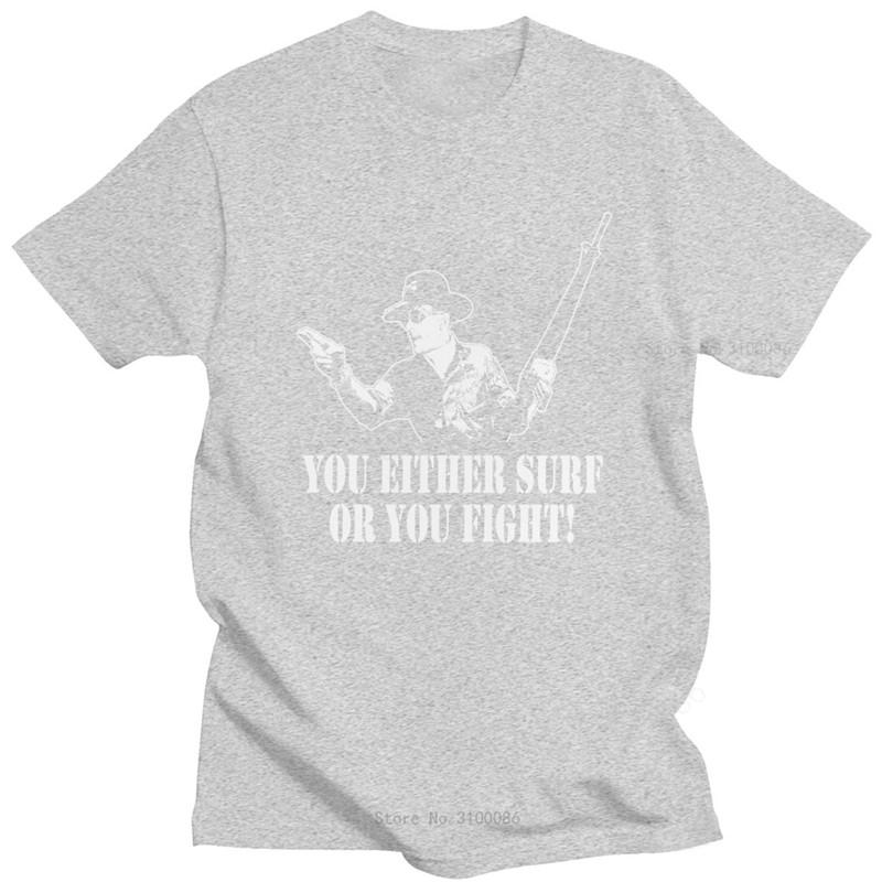 Fashion Apocalypse Now Tshirt Unisex Short Sleeved Summer Charlie Dont Surf Tee Tops Crew Neck Slim Fit Cotton T shirt Merchandise