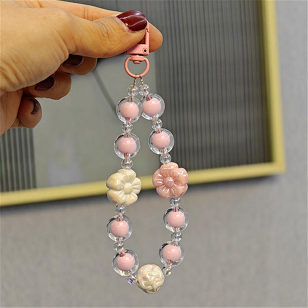 Милый кавайный мини-брелок с бантом конфетного цвета, мультяшный красочный телефон, шнурок для защиты от потери, кулон на рюкзак, украшение, подарки