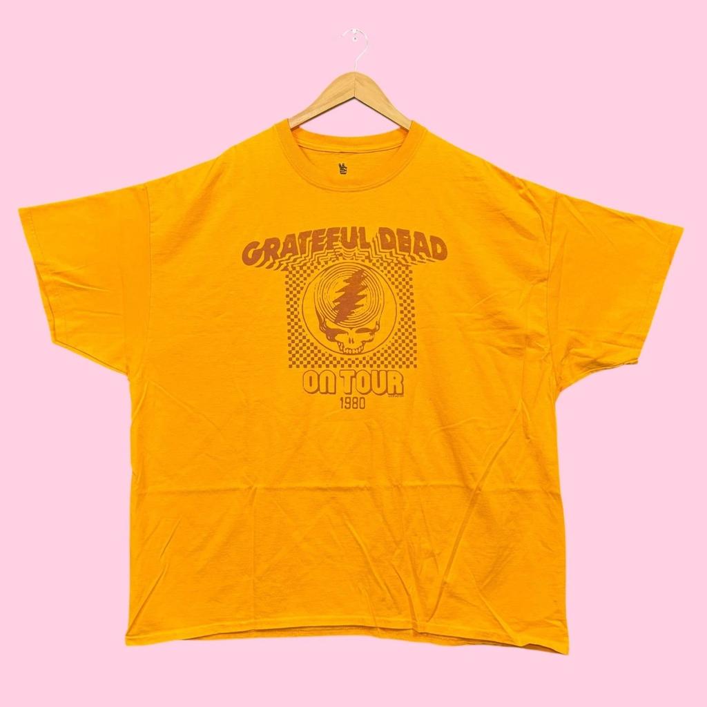 The Grateful Dead On Tour 1980 Rock Band Oversized Tee XXL