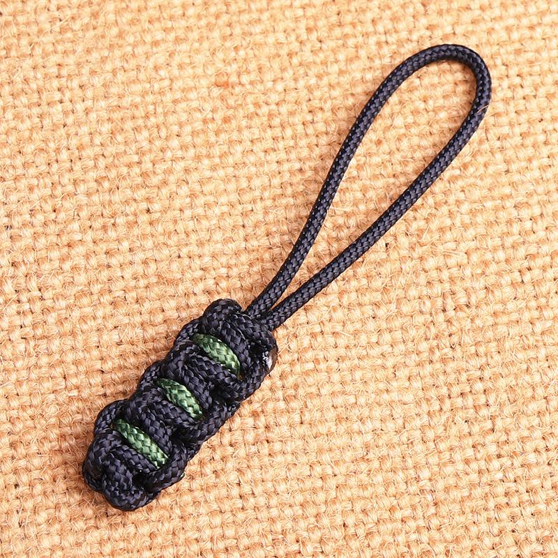 5 шт., модный спортивный стиль, цветная плетеная веревка, сменный слайдер на молнии, легкий мужской рюкзак, сумка для инструментов, куртка, индивидуальная молния