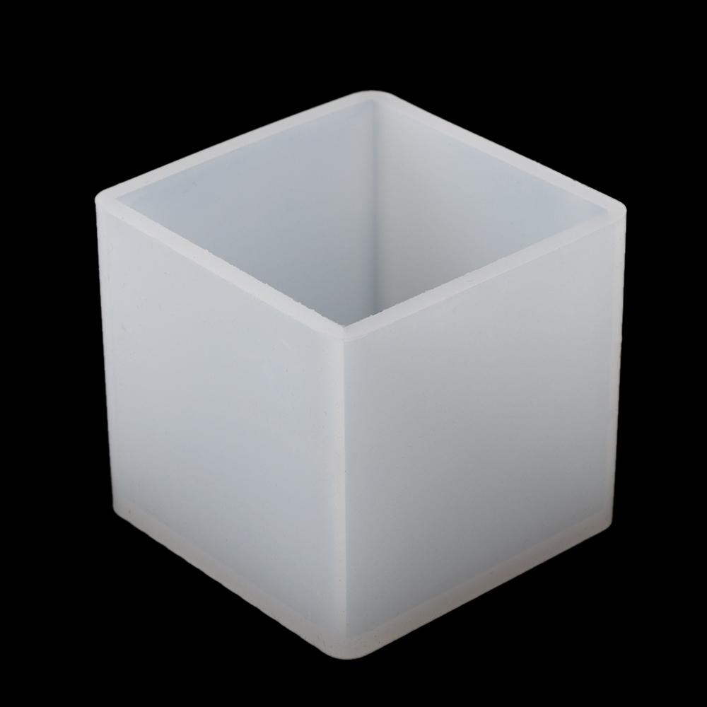 Квадратная подвеска Кристалл смола форма силиконовая форма кубические формы инструменты для изготовления ювелирных изделий