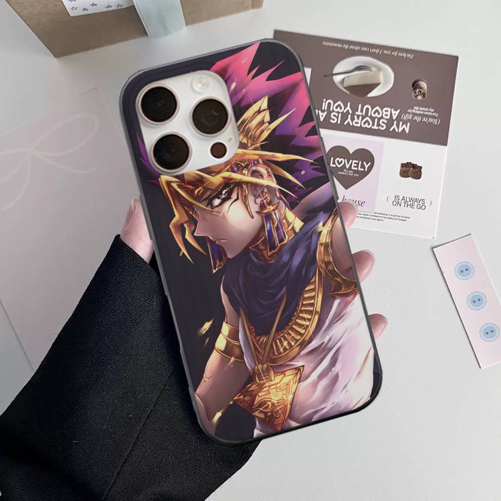 Anime Yu-Gi-Oh! Soft Corrugated Transparent Phone Case For IPhone 17 15 16 11 12 13 14 Pro Max Plus Pro