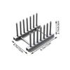 Accessory Reusable Drainer Cutting Board Drying Rack Pot Lid Holder Bakeware Dish Plate Bowl Cup