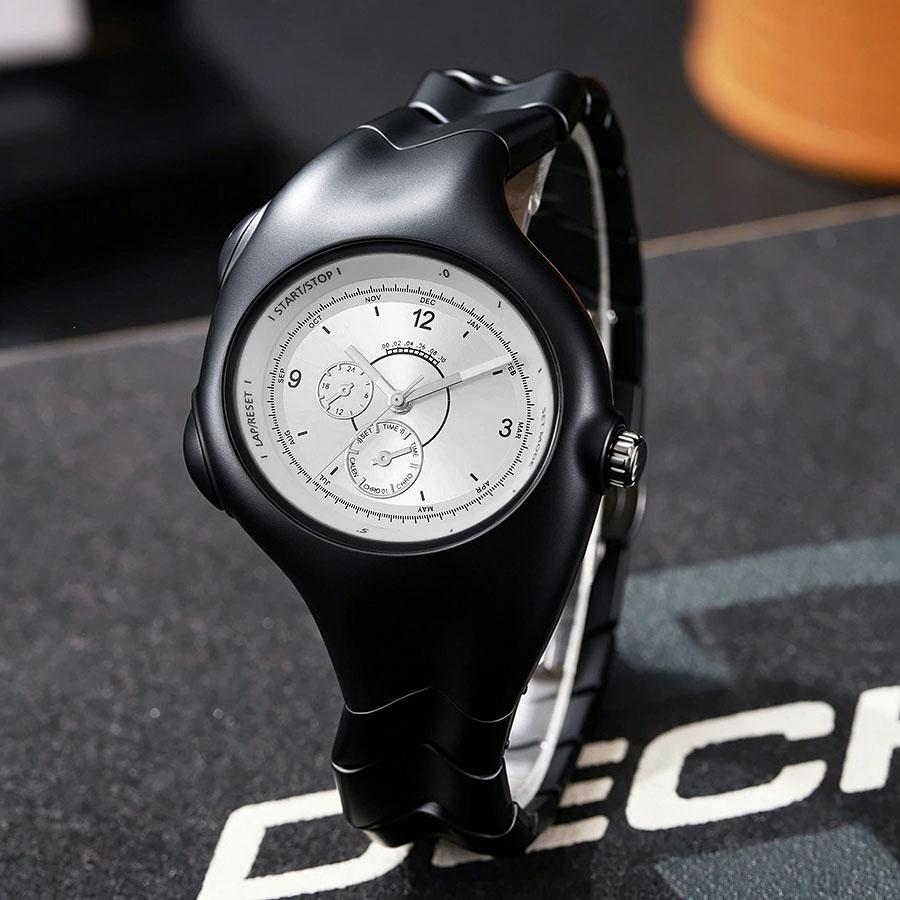 Casual Fashion Men Heterotypic Personality Quartz Watches Anniversary Gift