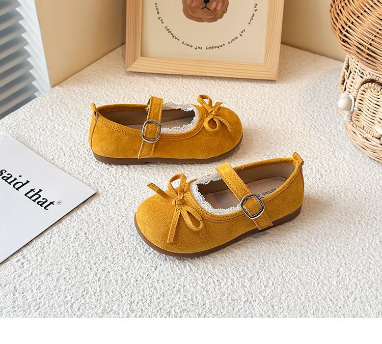 Fashionable Soft Bottom Butterfly Knot Anti-Slip Children's Shoes Spring Autumn New Korean Style Girls Flat Sandals Baby