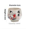 1PC Ru Kiln Zhong Kui Master Cup Ceramic Huang Ru Open Film Can Raise Single Cup Kung Fu Tea Set Tea Tasting Cup Tea Bowl Gifts