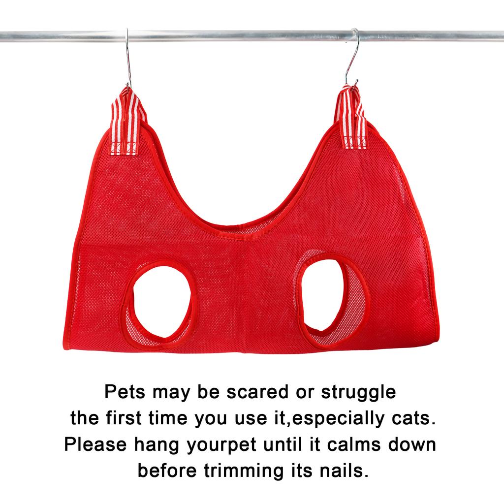 Pet Grooming Hammock for Stress-Free Bathing, Trimming, and Nail Clipping of Dogs and Cats - Perfect Gift for Pet Owners