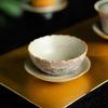 Керамическая чашка-мастер, чисто ручная роспись, чашка с последовательностью цветов и девятихвостой лисой-феей, с подставкой, китайский чайный сервиз