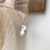 Natural Baroque Alien Geometric Freshwater Pearl Pendant Necklace Women's S925 Sterling Silver Regular Chain Leisure