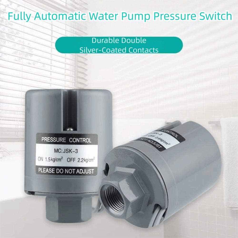 G3/8" Water Pump Pressure Switch Zinc Zinc Zinc Alloy Base Hydraulic Valve Switch Water Pressure System
