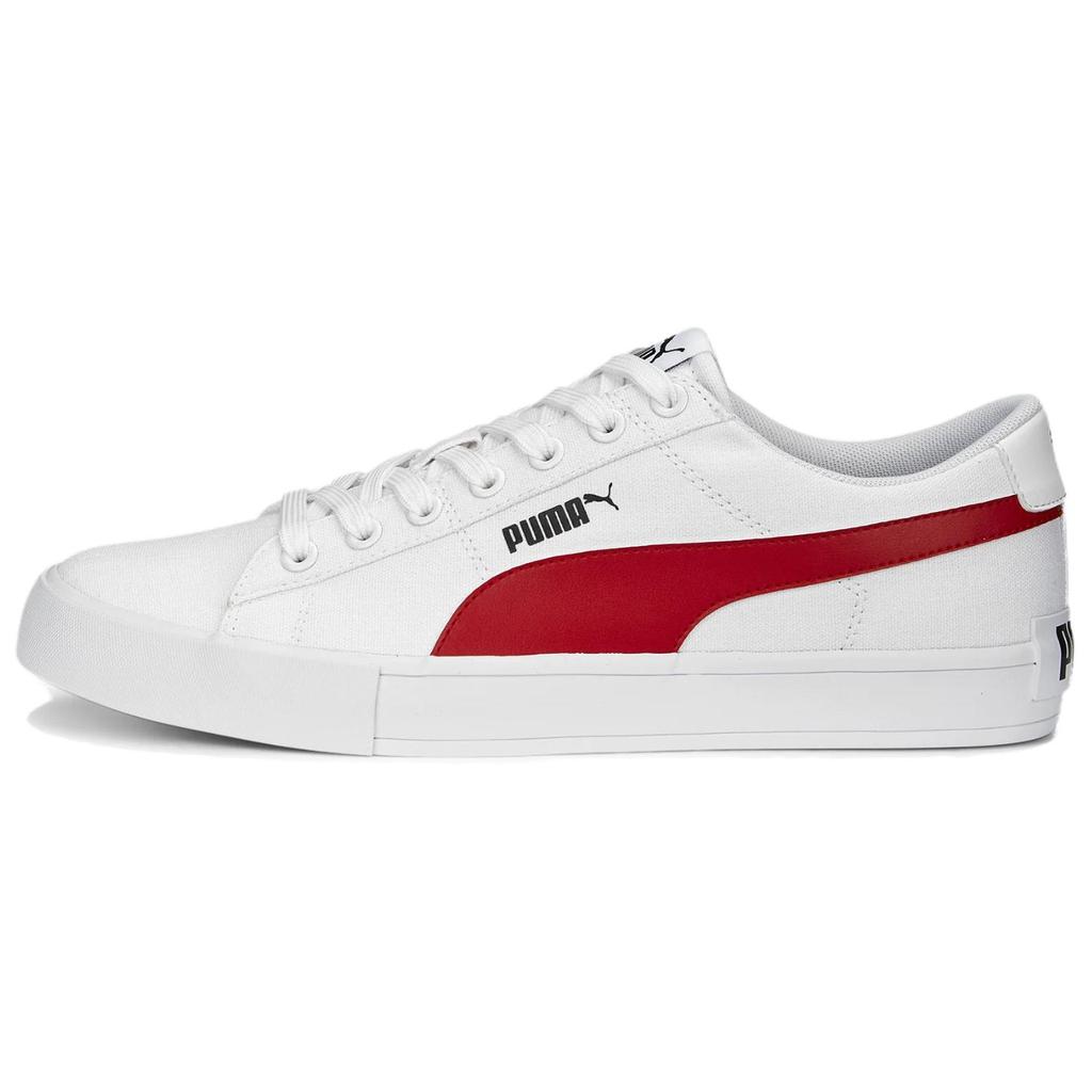 Puma Bari Casual Fabric Synthetic Leather Classic Versatile Low-Top Sneakers Unisex Sneakers White 389383-03