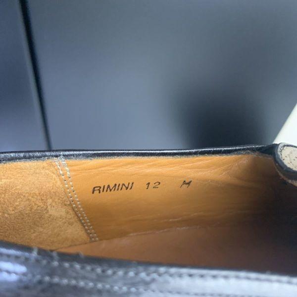 80-е - 90-е? Винтажные/MEZLAN/Слипоны/Размер 12/29.5-30.0см/Черные/(ИСПОЛЬЗОВАЛ)