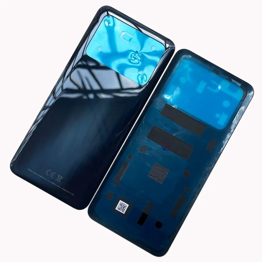 Для Xiaomi POCO M4 Pro 4G задняя крышка батарейного отсека задняя дверь корпус Mi POCO M4Pro крышка запасные части для ремонта