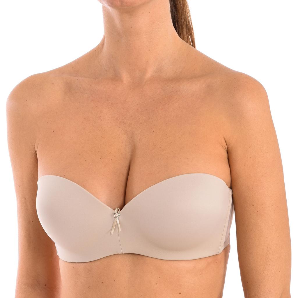 Женский бюстгальтер без бретелек на косточках CINTIA