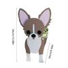 Cute Animal Shaped Flower Planter PVC Pet Dog Potted Garden Yard Decoration Plant Container Holder For Outdoor Indoor Plants