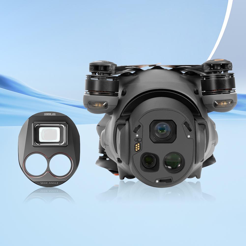 Широкоугольный объектив HD Оптическое стекло Широкоугольный объектив 110 градусов Угол обзора для аксессуаров дрона DJI Mavic 4 Pro