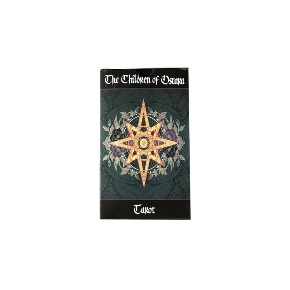 The Children of Ostara Tarot Deck 78 Pcs Tarot Cards Based On RWS Lavishly Illustrated with Guidebook for Beginners 12*7cm