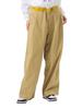 Beams Boy Women's Wide Chino Work Pants, Beige 2