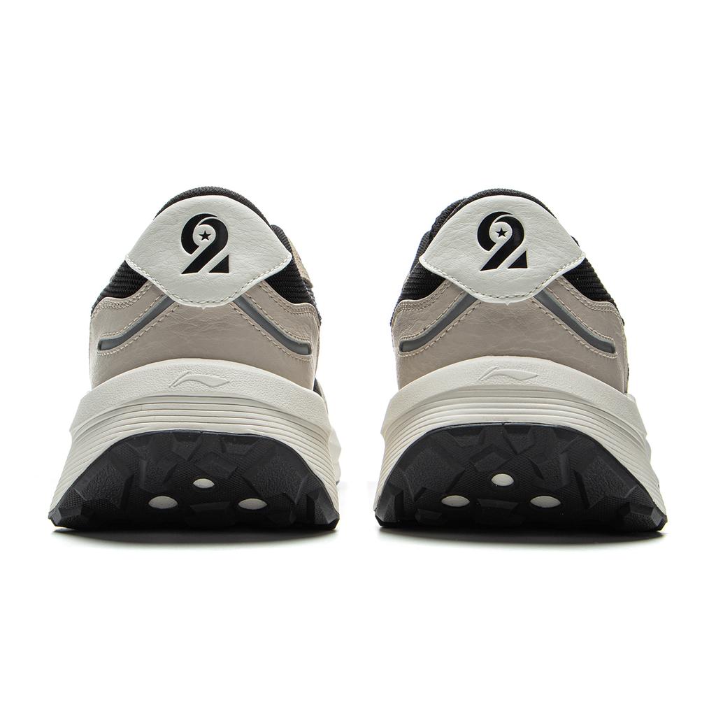 Li Ning Zheng Rong M500 Versatile Retro Thick Sole Fashion Trend Shock Absorption Non-Slip Wear-Resistant Support Low-Top Casual Shoes AGCV069-2