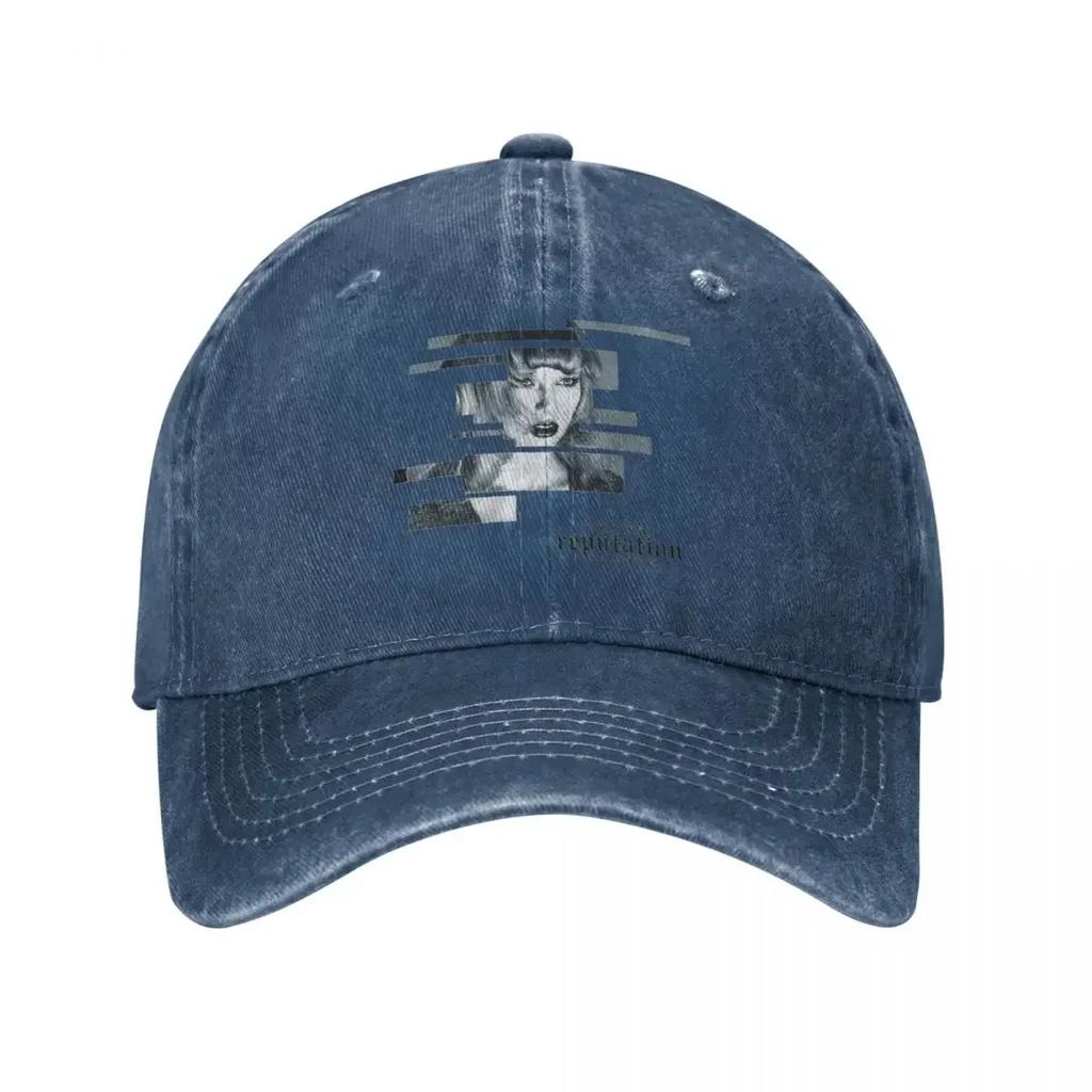 The Eras Tour Baseball Caps Vintage Distressed Denim Washed Headwear Unisex Outdoor Activities Gift Caps Hat