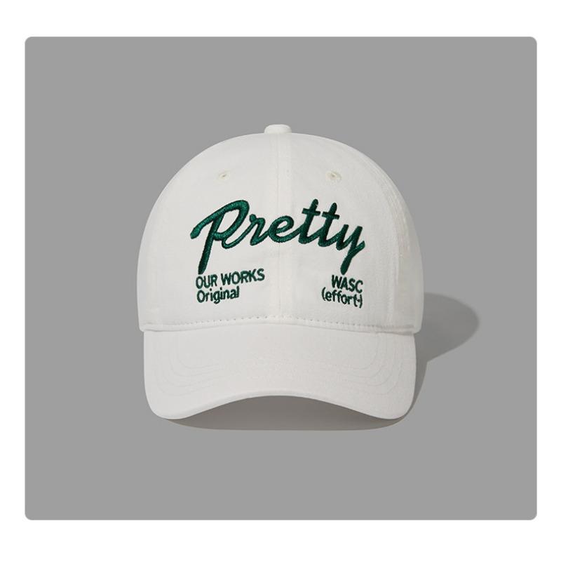 Street Tide Brand Letter Embroidery Baseball Cap Men's and Women's Versatile Cap Production