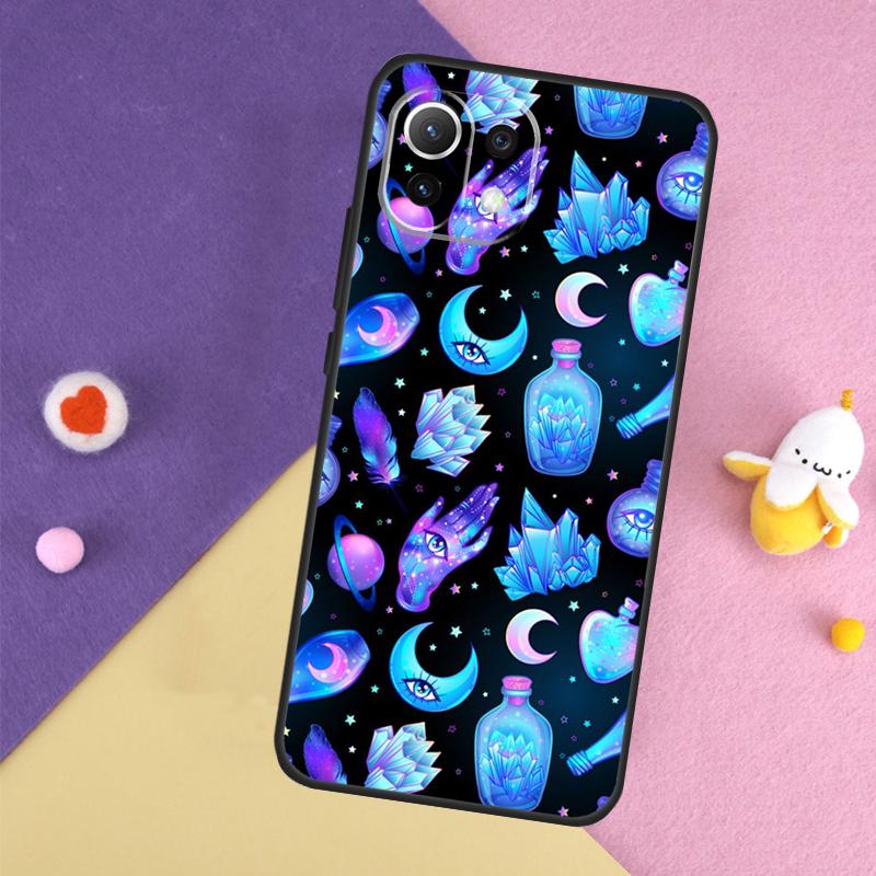 Синий чехол 'Сглаз' для Xiaomi 14T 11T 12T 13T Pro 13 14 15 Ultra POCO X7 Pro X3 X5 X6 F5 F6 M6 Pro