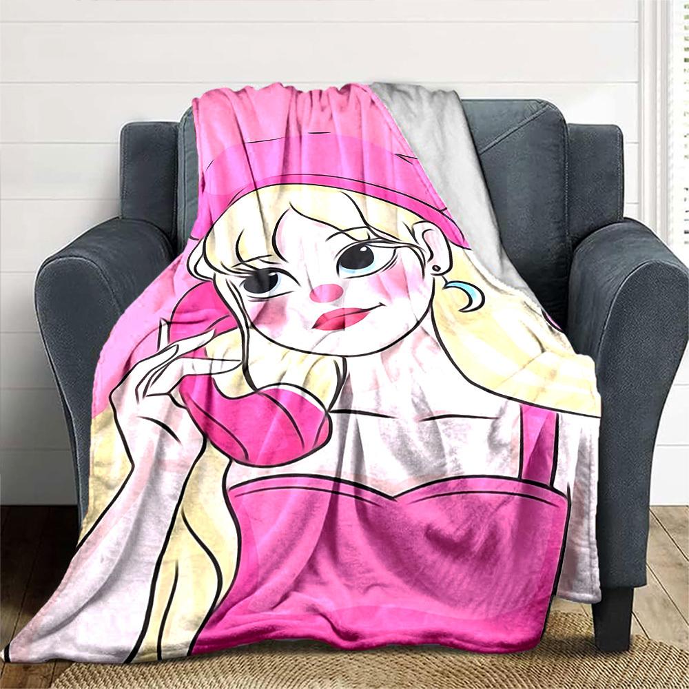 1pc pink phone Flannel Blanket Soft Warm Throw for Home, Office, Travel, All Season Cozy Bedding Gift, Office