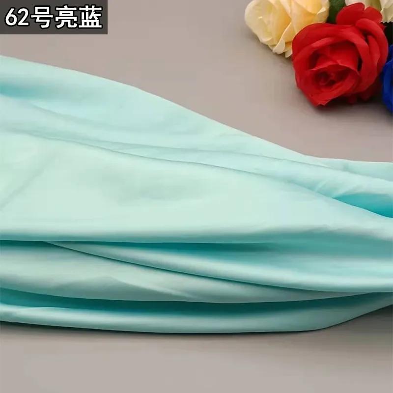 100x150 см атласная ткань по метрам для рубашек, платьев, пижам, шитья, гладкая однотонная ткань высокой плотности, сине-белая, мягкая ткань