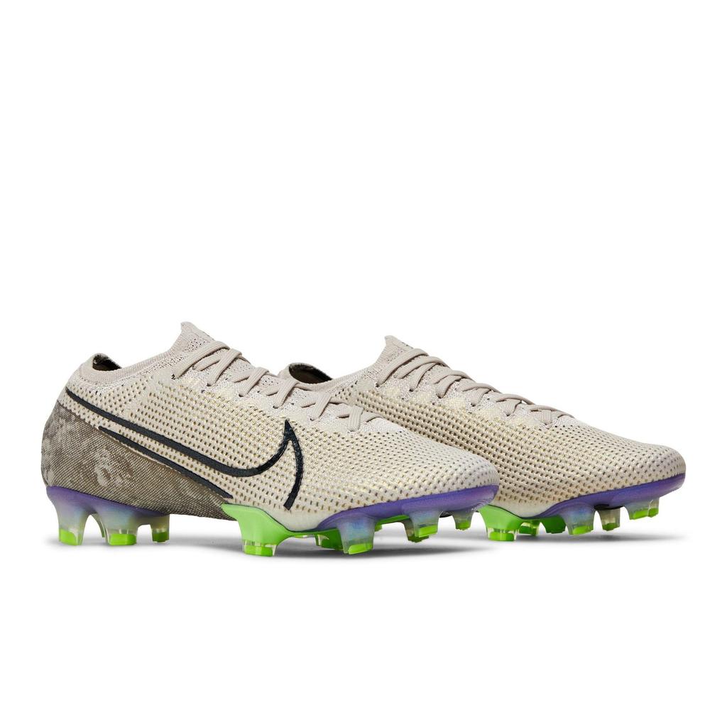 Nike Mercurial Vapor 13 Elite FG 'Песчаная пустыня' (унисекс) Песочный / Психический фиолетовый / Электрический зеленый / Черные Футбольные бутсы AQ4176 005