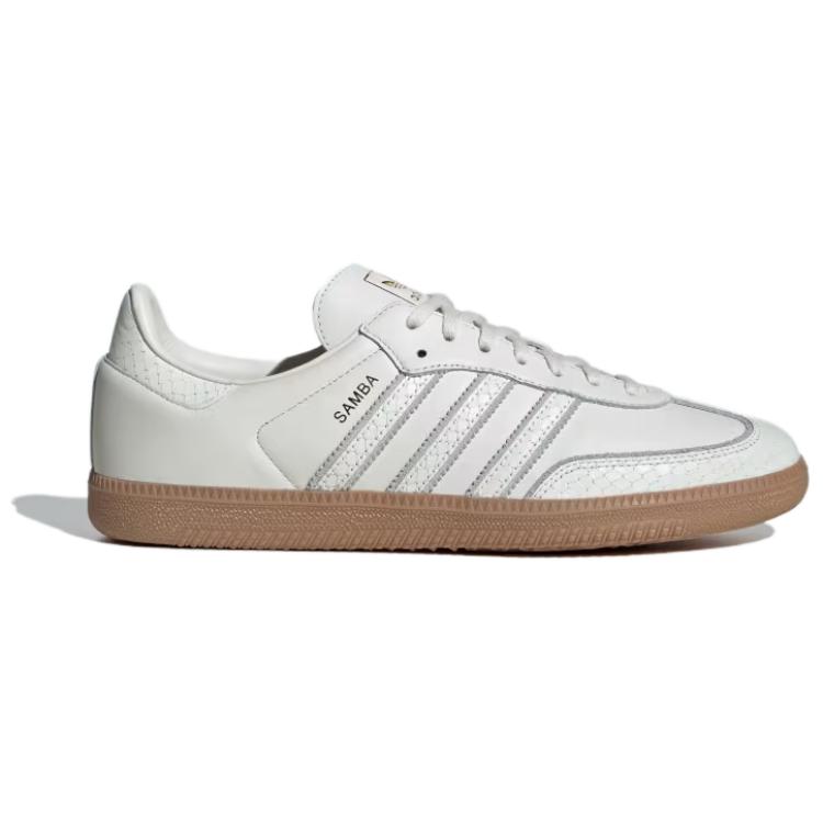 adidas Кроссовки Samba OG Snakeskin Pack Unisex, белые, цвет: белый, резина IF1985