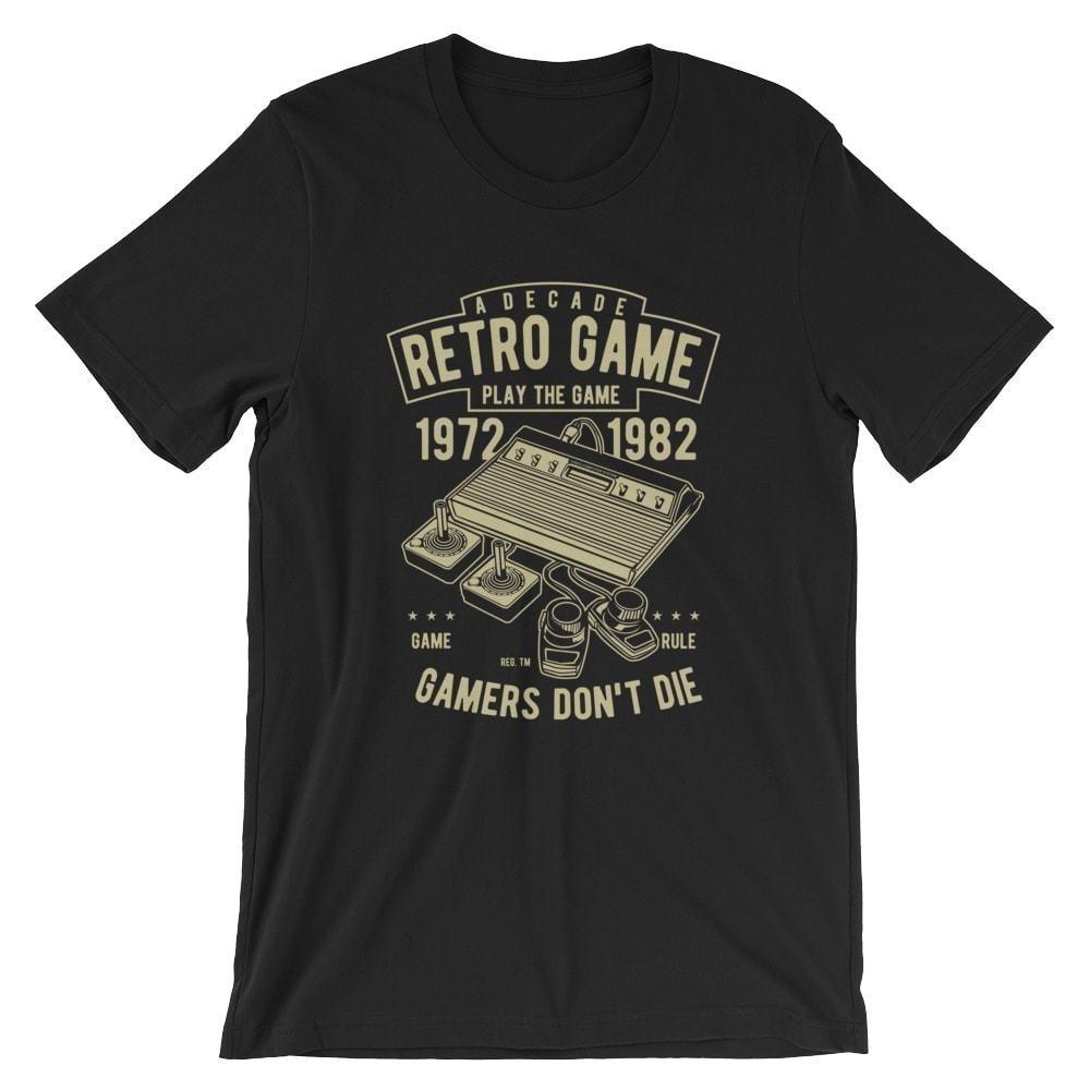 Retro Game T-Shirt. Video Gamer 100% Cotton Premium Tee NEW