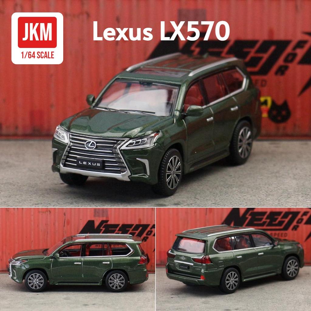 QMV5 1:64 Lexus LX600 Sport Miniature Model JKM 1/64 Premium SUV Toy Car Vehicle Free Wheels Diecast Zinc Alloy Metal Collection Gift