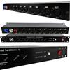 Light4Me Xsplit 2X4 Rozdzielacz Sygnału Dmx Splitter 8-Kanałowy Rack 19" 1U Dwa Tryby Pracy