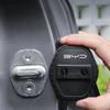 Силиконовая защитная накладка на дверь автомобиля серии BYD, заглушка замка двери, бесшумная, противоударная, амортизирующая для BYD Atto 3 Seal Dolphin