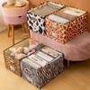 Спальня Ретро сплошной цвет ящик для хранения ткани с рисунком животных ящик для хранения одежды ящик для хранения
