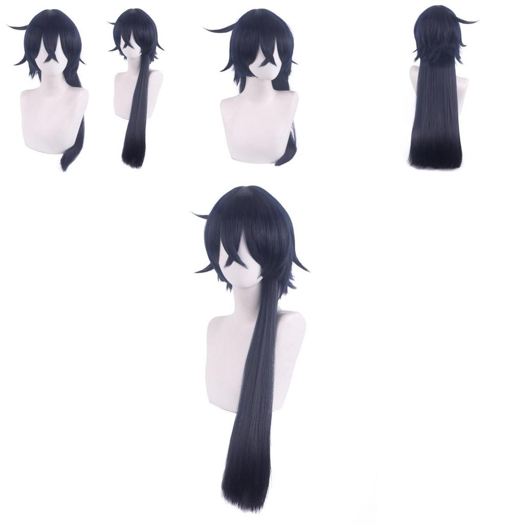 Vanitas Cosplay Wig In Blue-black The Ultimate Choice For Anime Fans