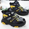 Winter Children's Basketball Sneakers Boys Cotton Shoes Fluffy Wolf Teeth Non-slip Warm Sports Shoes