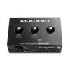 M-Audio USB Audio Interface with Music Production Software for Mac and Windows, Playback, Live Streaming, and Home Recording, Combo Jack, M-Track Solo