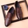 Кожаная обувь для мужчин Натуральная кожа Повседневная обувь Деловые оксфорды Высококачественная дизайнерская рабочая обувь